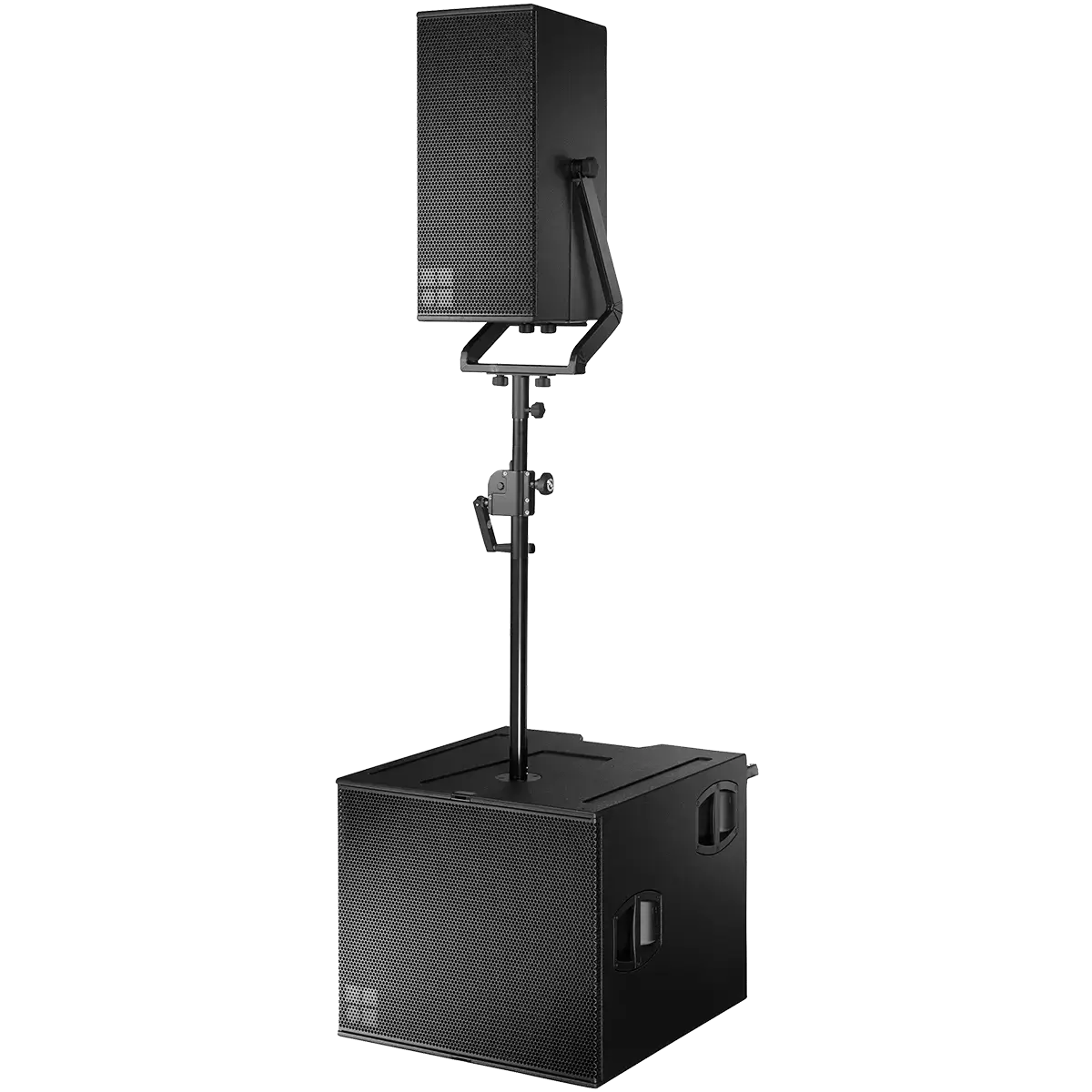 d&b audiotechnik V7P Lautsprecher auf Subwoofer